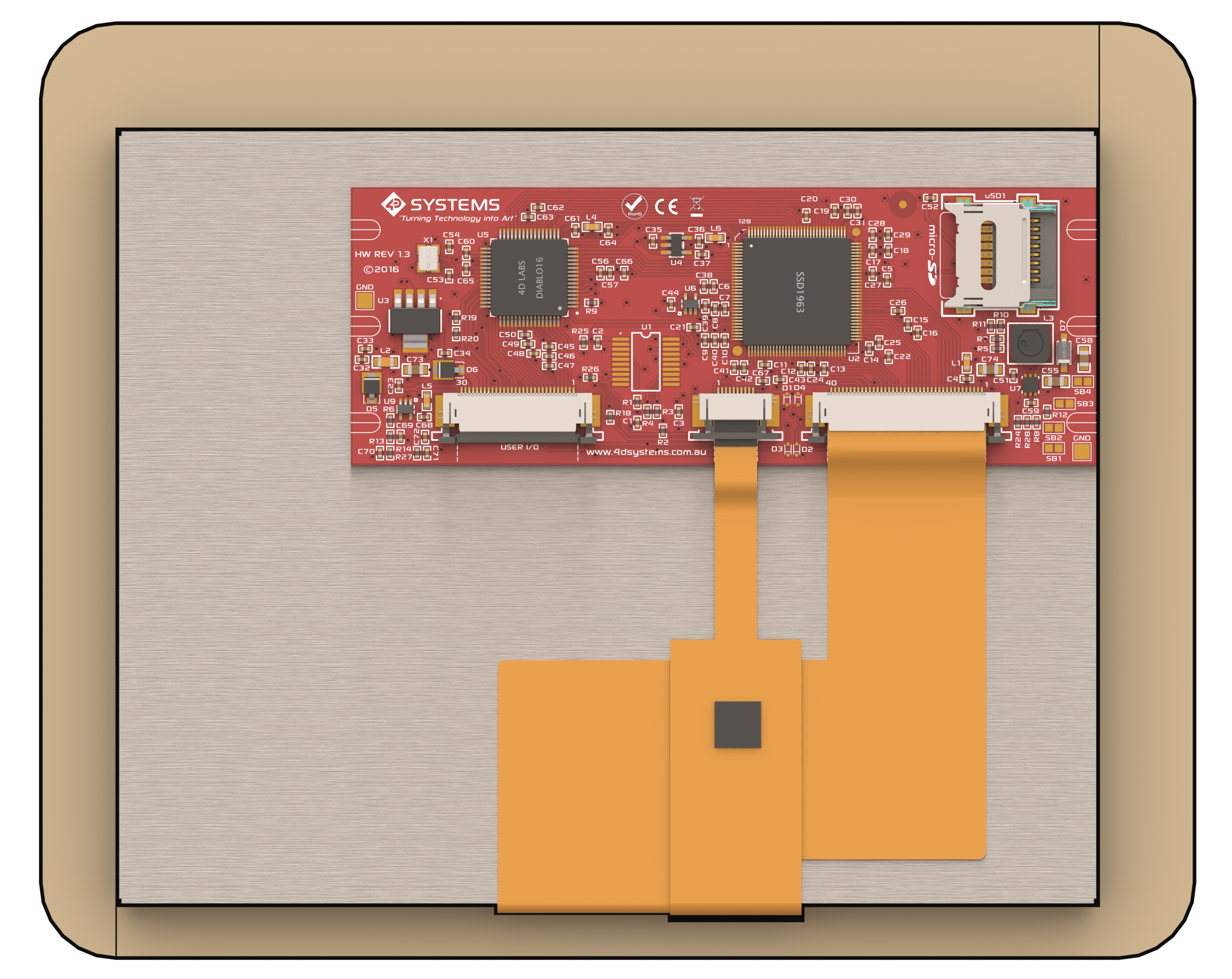 uLCD-56DCT-CLB Tape View