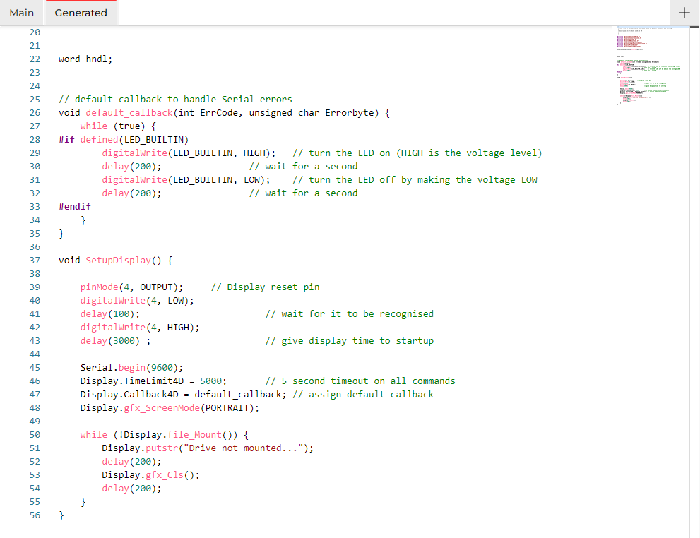 generated-code-editor